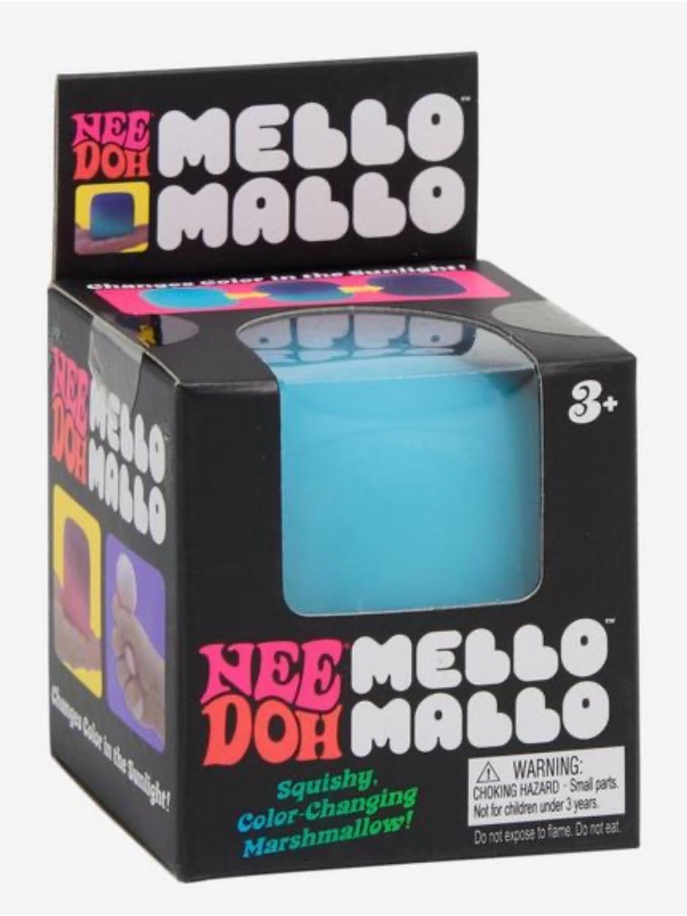 NeeDoh Mello Mallo Pink Color-Changing Squishy Toy